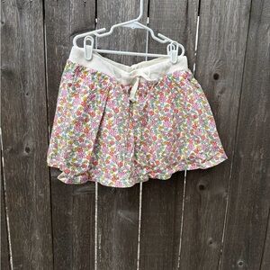 Girls 14-16 Old Navy XL skort(skirt with shorts) Floral Print NWOT
